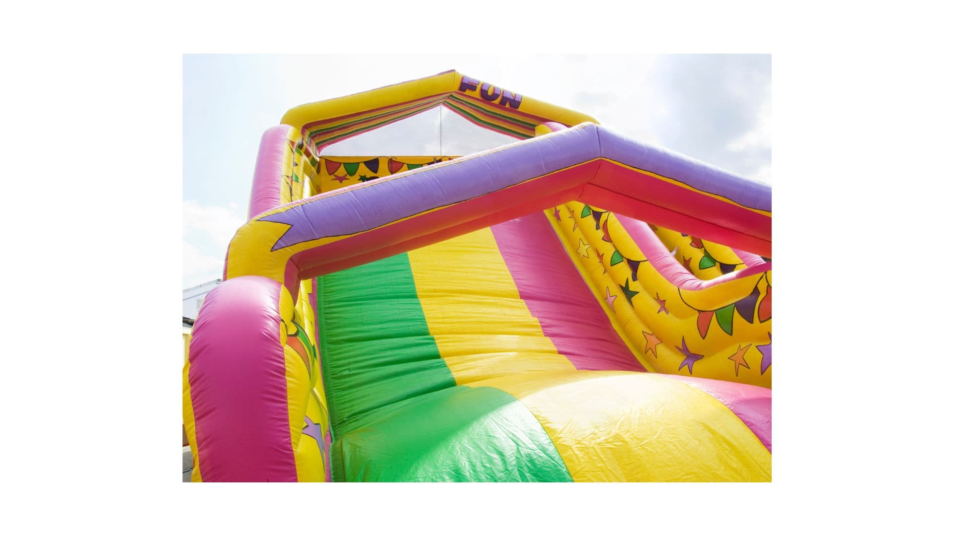 Family event with inflatable rentals