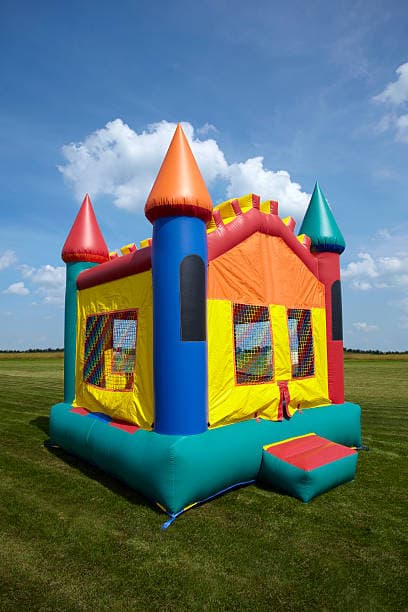 Clean Local bounce house website preview