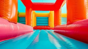 Premium Minimal bounce house website preview